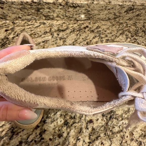 Golden Goose Pink Star Sneakers - Picture 4 of 6